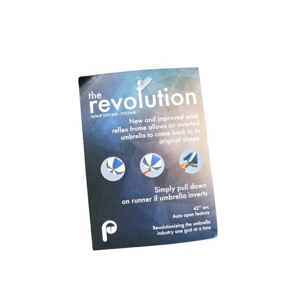 U Chicago Medicine Umbrella - Picture 2 of 7